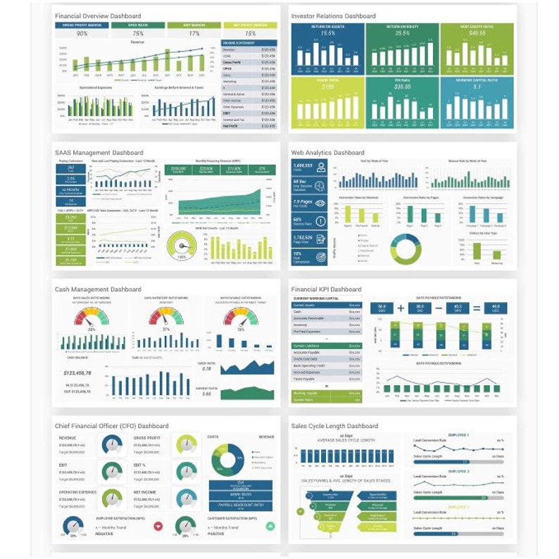 900+ Multipurpose KPI Data Chart - Business