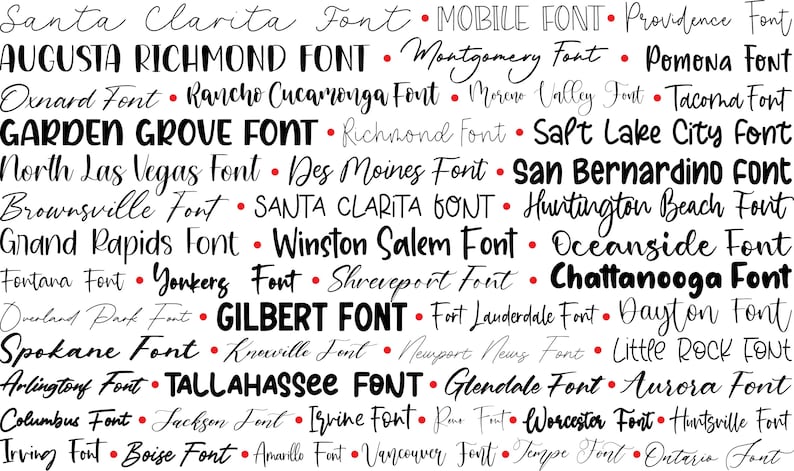 1000+ Premium Font Bundle